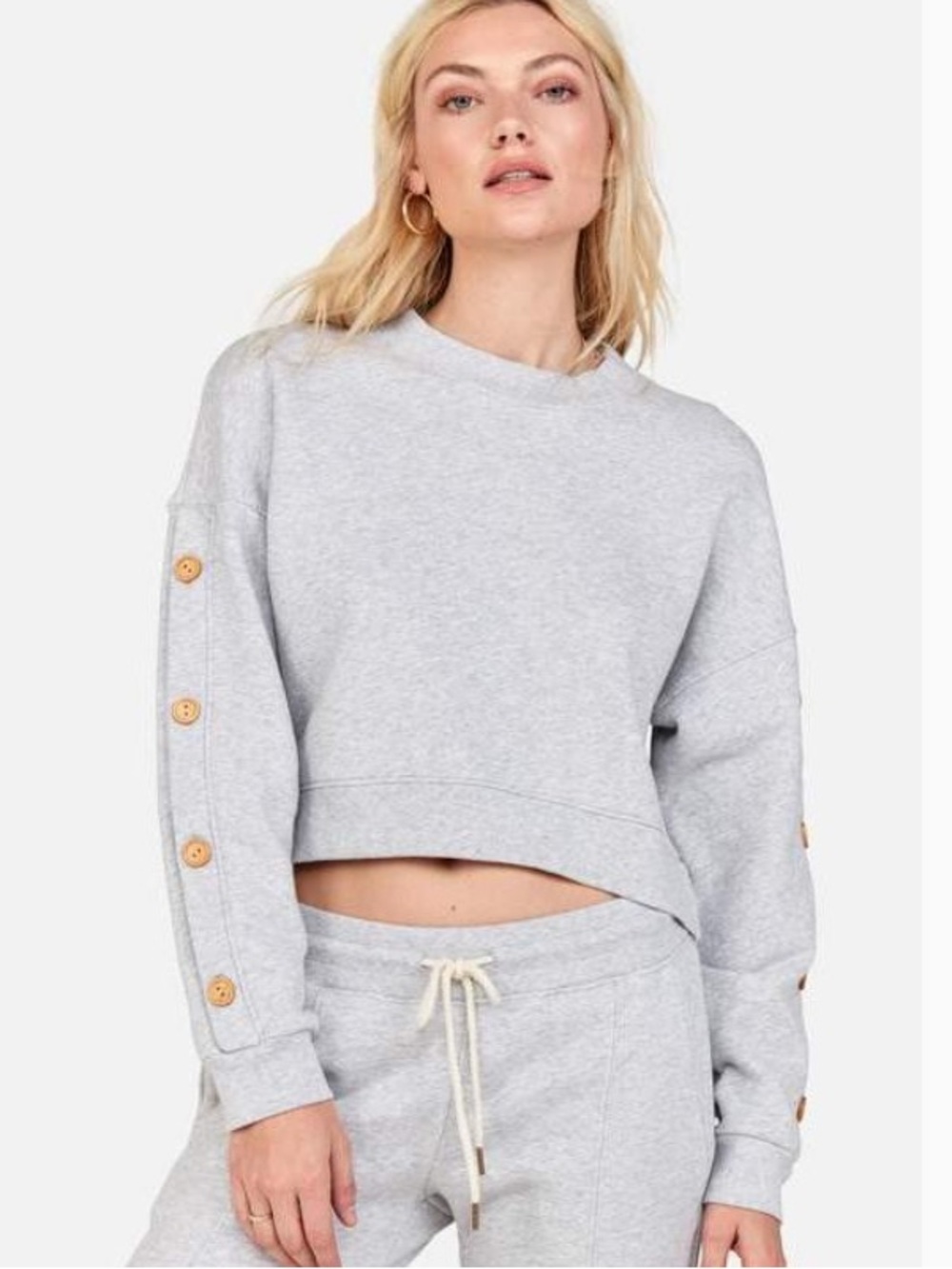 NWT MATE the Label Harvey Sweatshirt Organic Cotton Size S